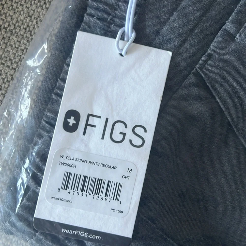 NWT FIGS Yola Skinny Scrub Pants - Picture 4 of 8